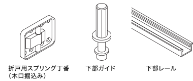 調整機能丁番 隠し丁番 マグネットキャッチ（埋め込みタイプ） マグネットキャッチ